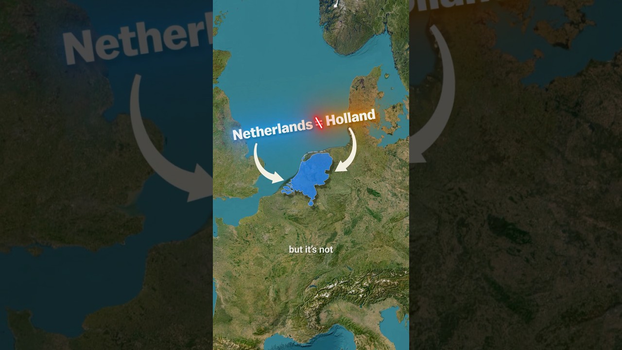 The Difference Between Holland and the Netherlands 🇳🇱 Who Are the Dutch? 🤯